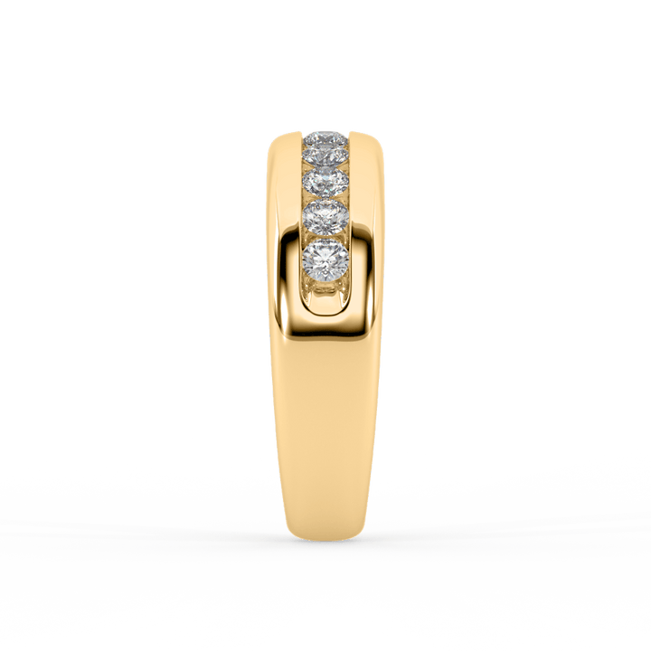 Contemporary Modus Lab Diamond Men Ring