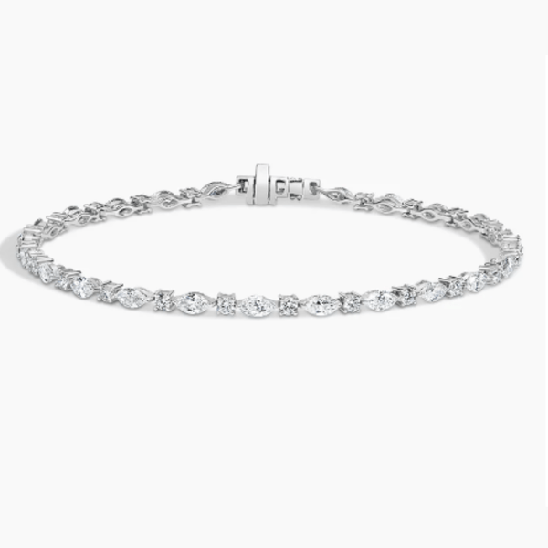 Modern Muse Lab Diamond Tennis Bracelet (5 Cents each)