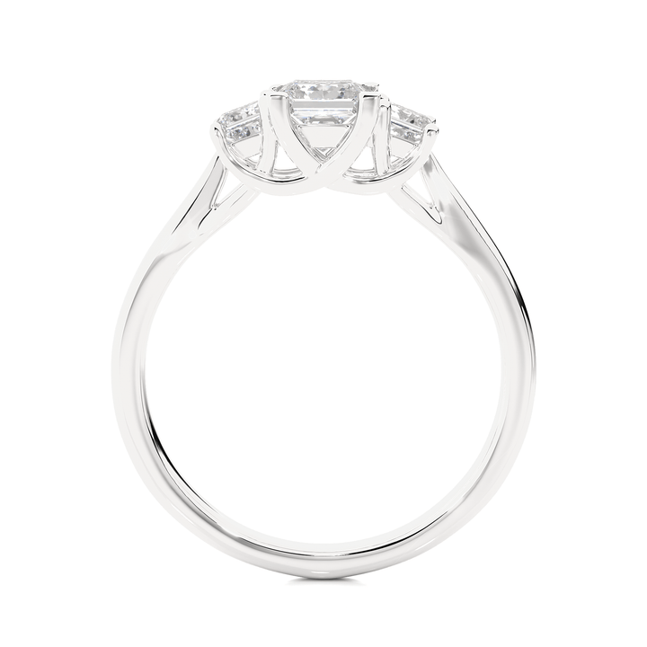 Lab Diamond Harmony Princess Solitaire Ring